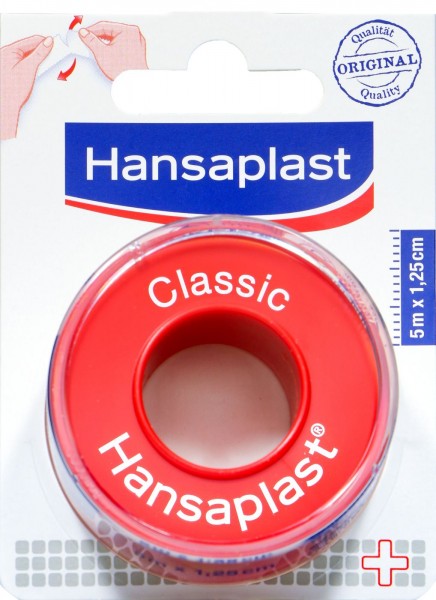 Hansaplast Adhesive Plaster 5 m: 1.25 cm, 1-pack