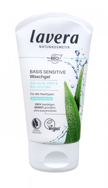 Lavera Basis Sensitive Wash Gel, 125 ml