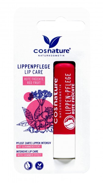 Cosnature Lip Care Red Fruits, 4.8 g