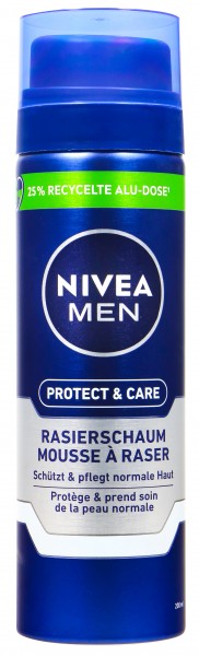 Nivea Men Protect & Care Shaving Foam, 200 ml