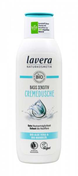 Lavera Basis Sensitive Cream Shower, 250 ml
