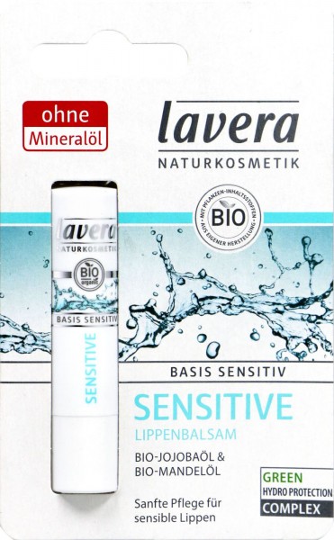 Lavera Sensitive Lip Balm, 1 pk