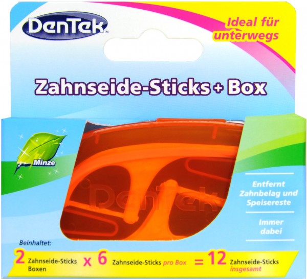 Dentek Floss Harps + Box, 2 x 6-count