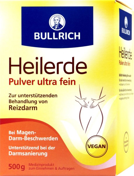 Bullrich Healing Earth Powder Ultrafine, 500 g