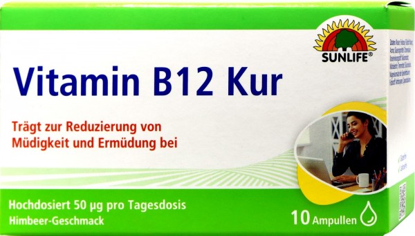Sunlife Vitamin B12 Treatment, 10-count