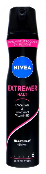 Nivea Hair Styling Spray Extreme Hold, 250 ml