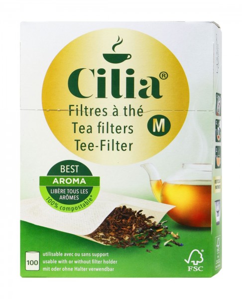 Cilia Tea Filter, 100-pack
