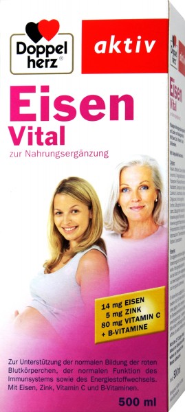 Doppelherz Iron Vital Tonic, 500 ml