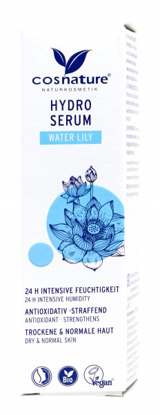 Cosnature Hydro Serum Water Lily, 30 ml