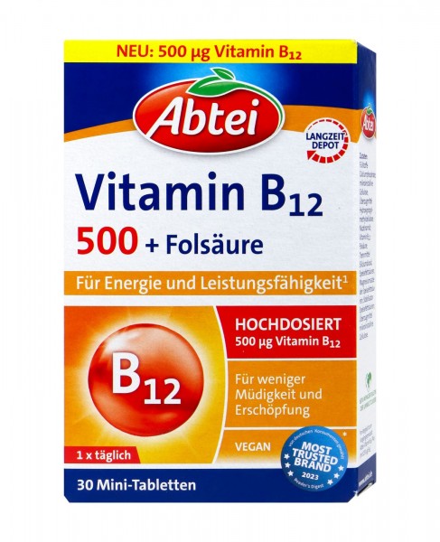 Abtei Vitamin B12, 30-count