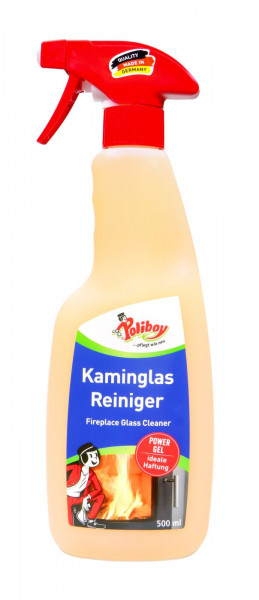 Poliboy Fireplace Glass Cleaner, 500 ml