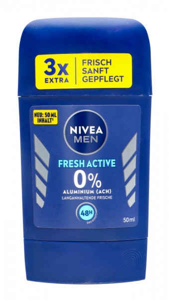 Nivea Men Fresh Active Deodorant Stick, 40 ml