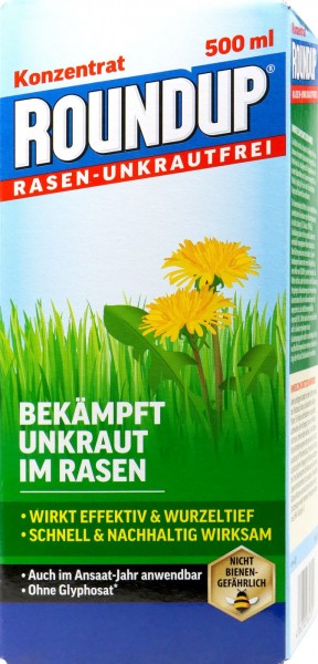 Roundup Lawn Weed Killer Concentrate for 333 m², 500 ml
