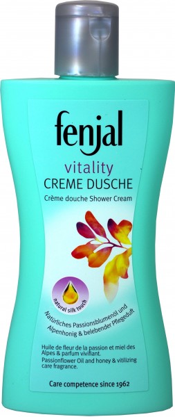 Fenjal Vitality Shower Cream, Pomegranate & Green Tea, 200 ml