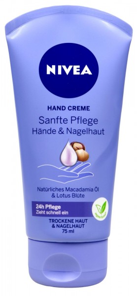 Nivea Soft Care Hand Cream, 75 ml