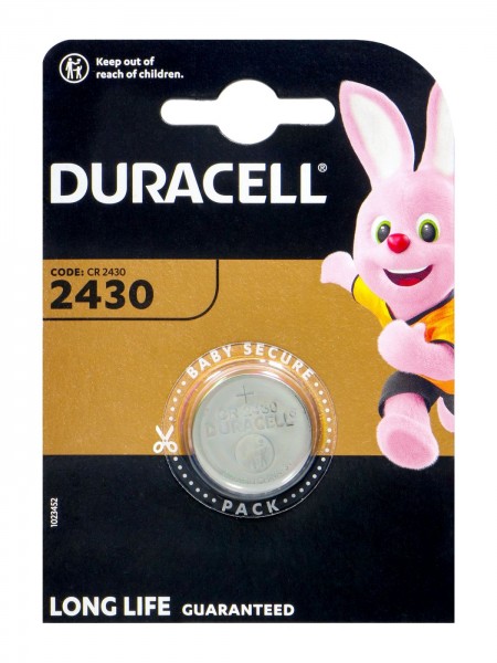Duracell Battery 2430, 3 V