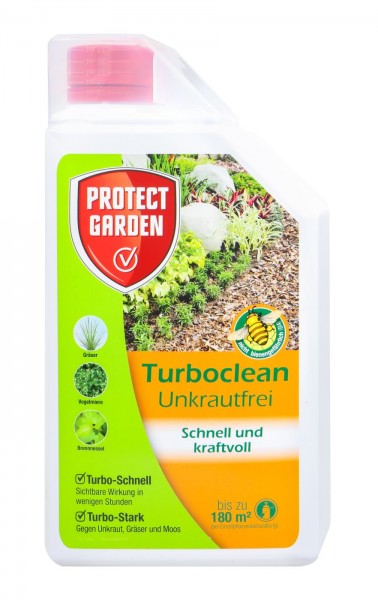Protect Garden Turboclean Weed Killer fast and powerful, 1000 ml