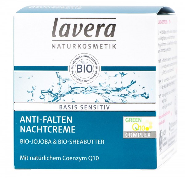 Lavera Anti-Wrinkle Night Cream Q10, 50 ml