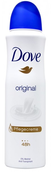 Dove Original Deodorant Spray, 150 ml