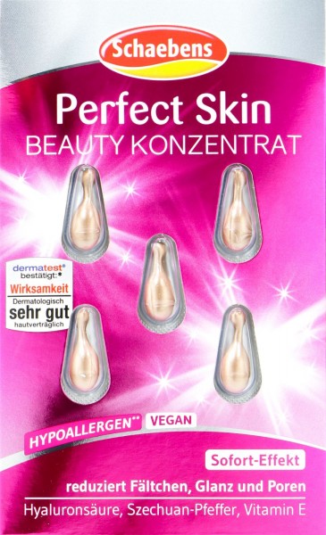 Schaebens Concentrate Perfect Skin Beauty, 5-pack