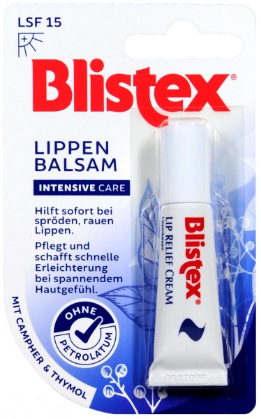 Blistex Lip Balm Stick Sun Protection Factor 15, 6 ml