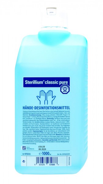 Sterillium Classic Pure Hand Disinfection, 1.0 l