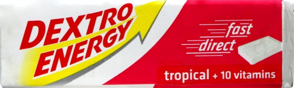 Dextro Energy Tropical plus 10 Vitamins, 47 g