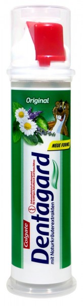Dentagard Toothpaste, pump dispenser, 100 ml