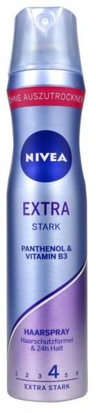 Nivea Extra Strong Hairstyling Spray, 250 ml