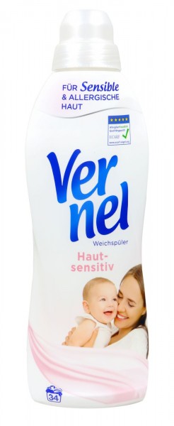 Vernel Sensitive Skin, 850 ml, 34 WL