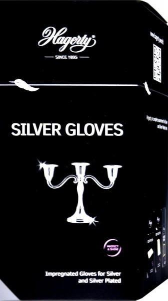 Hagerty Silver Gloves, 1 pair