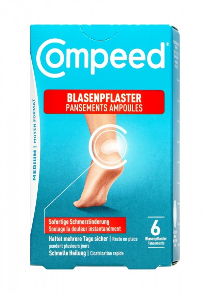 Compeed Medium Blister Plasters, 6-pack