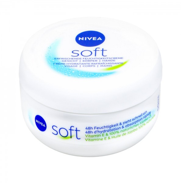Nivea Soft Moisturising Cream Mini, pot, 50 ml