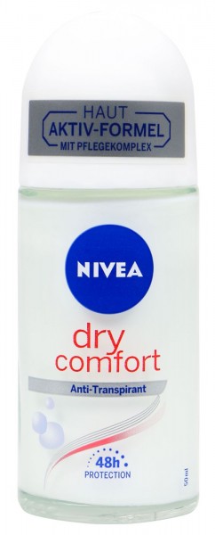 Nivea Roll On-Dry Comfort, 50 ml