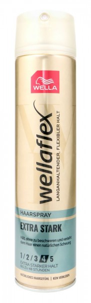Wellaflex Extra Strong Hairspray, 250 ml