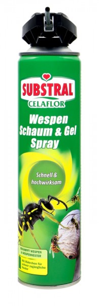Substral Celaflor Wasps Foam & Gel Spray, 400 ml