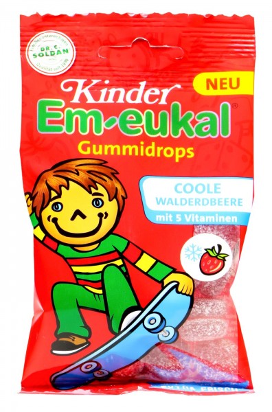 Em-Eukal Gum Drops Cool Forest Berry, 75 g