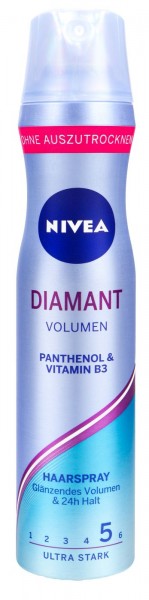 Nivea Diamond Volume Hairstyling Spray, 250 ml
