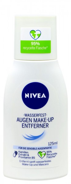 Nivea Waterproof Eye Makeup Remover, 125 ml