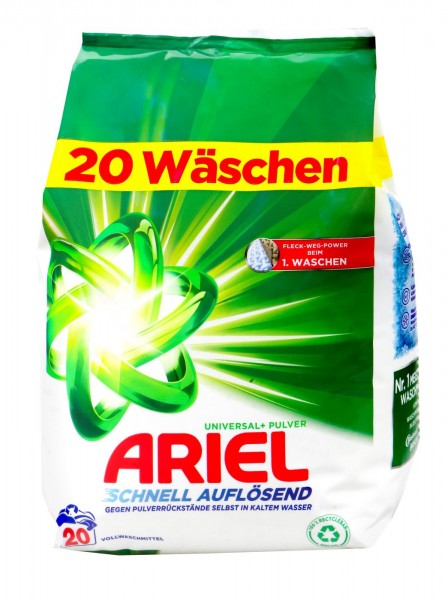Ariel Compact Regular, 18 washes, 1,35 kg