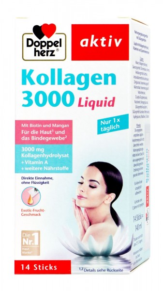 Doppelherz Collagen 3.000 Liquid, 14-pack