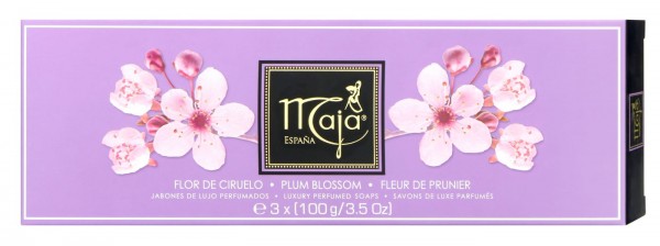 Maja Soap Plum Blossom, 3 X 100 G