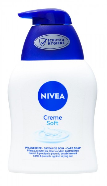 Nivea Creme Soft Liquid Soap Dispenser, 250 ml