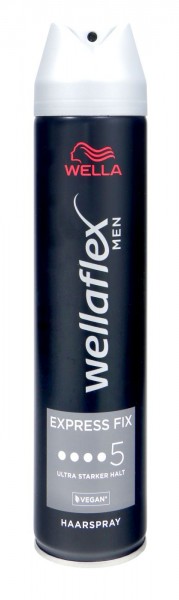 Wellaflex Mega Strong for Men Hairspray, 250 ml