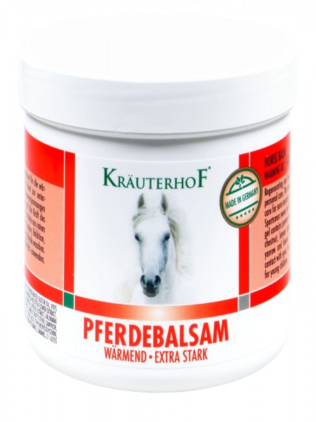 Kräuterhof Extra Strong Warming Horse Balm, 250 ml