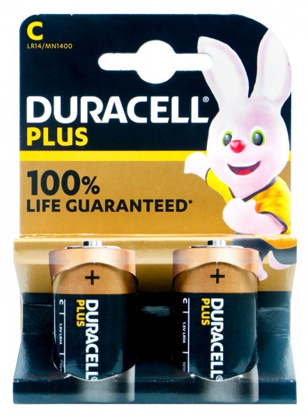 Duracell Plus Baby NM1400 New, 2 x 1,5 V