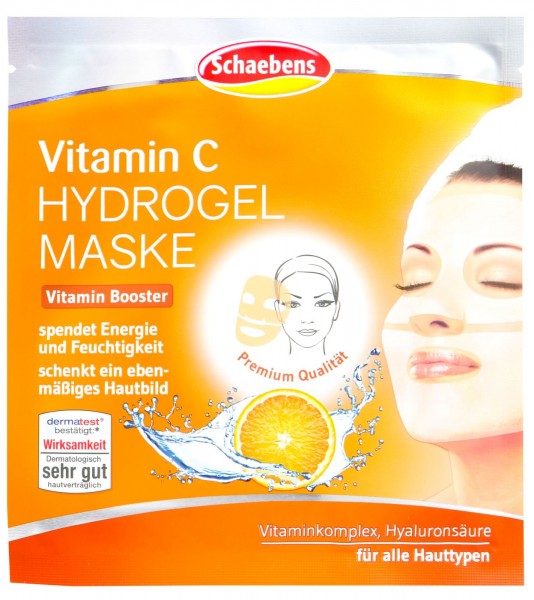 Schaebens Vitamin C Hydrogel Mask, 1-pack