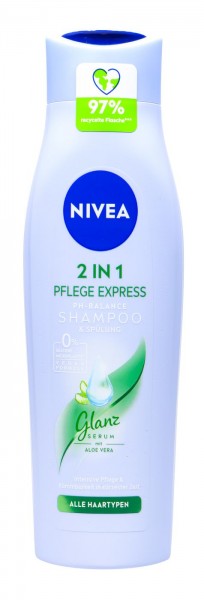 Nivea Shampoo and Conditioner 2in1 Care Express, 250 ml