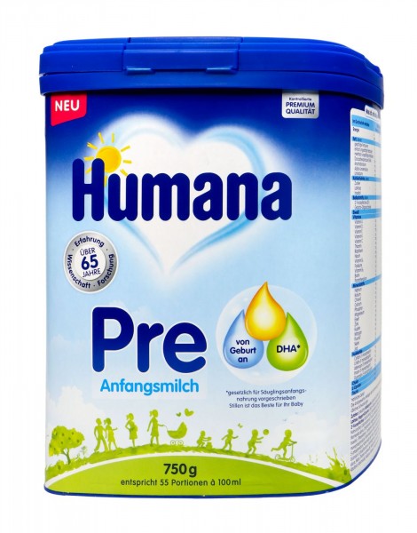 Humana Starter Milk Pre, 800 g