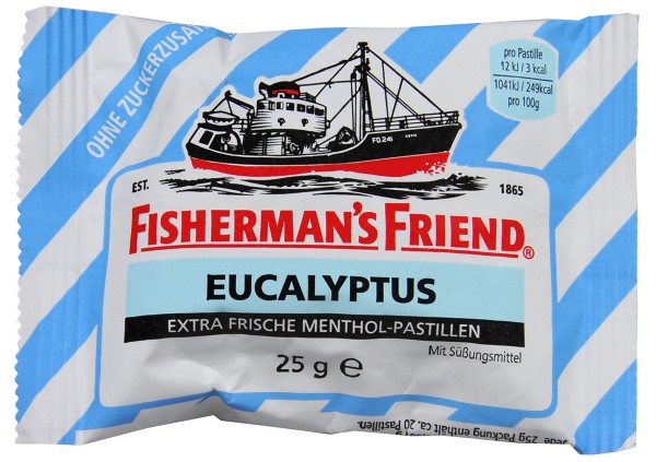 Fisherman's Friend Eukalyptus Sugar Free, 25 G